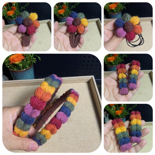 泡芙花系列 手工 时尚 简约