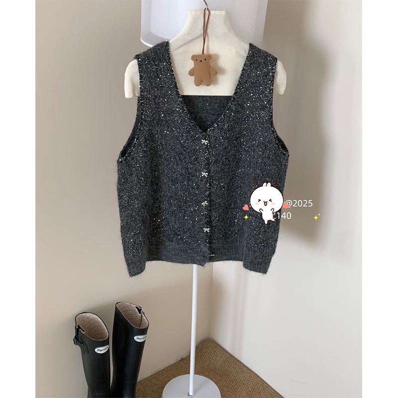 【丹姐家~满天星~】针织开衫气质高级感毛衣