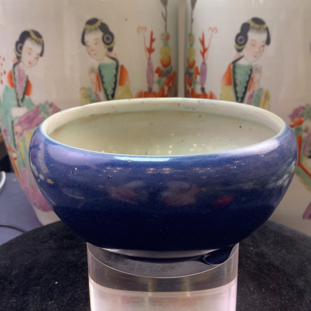 其他12782瓷器—祭蓝釉香炉