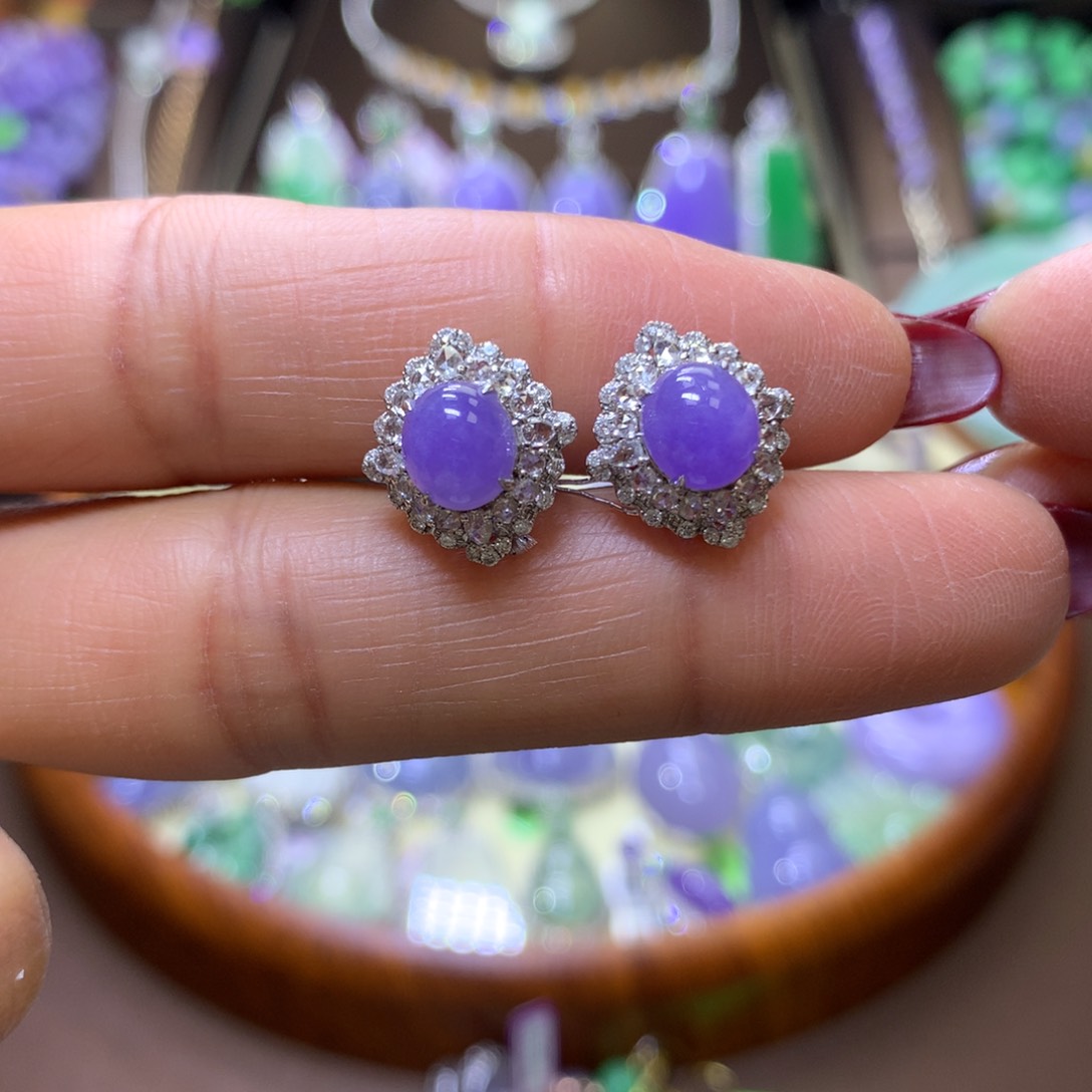 【闪购商品】翡翠颈饰18K金镶嵌翡翠