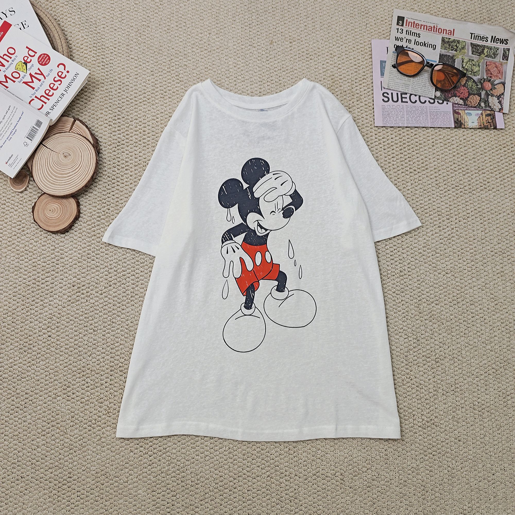 2025夏季新款休闲卡通印花短袖T恤2629