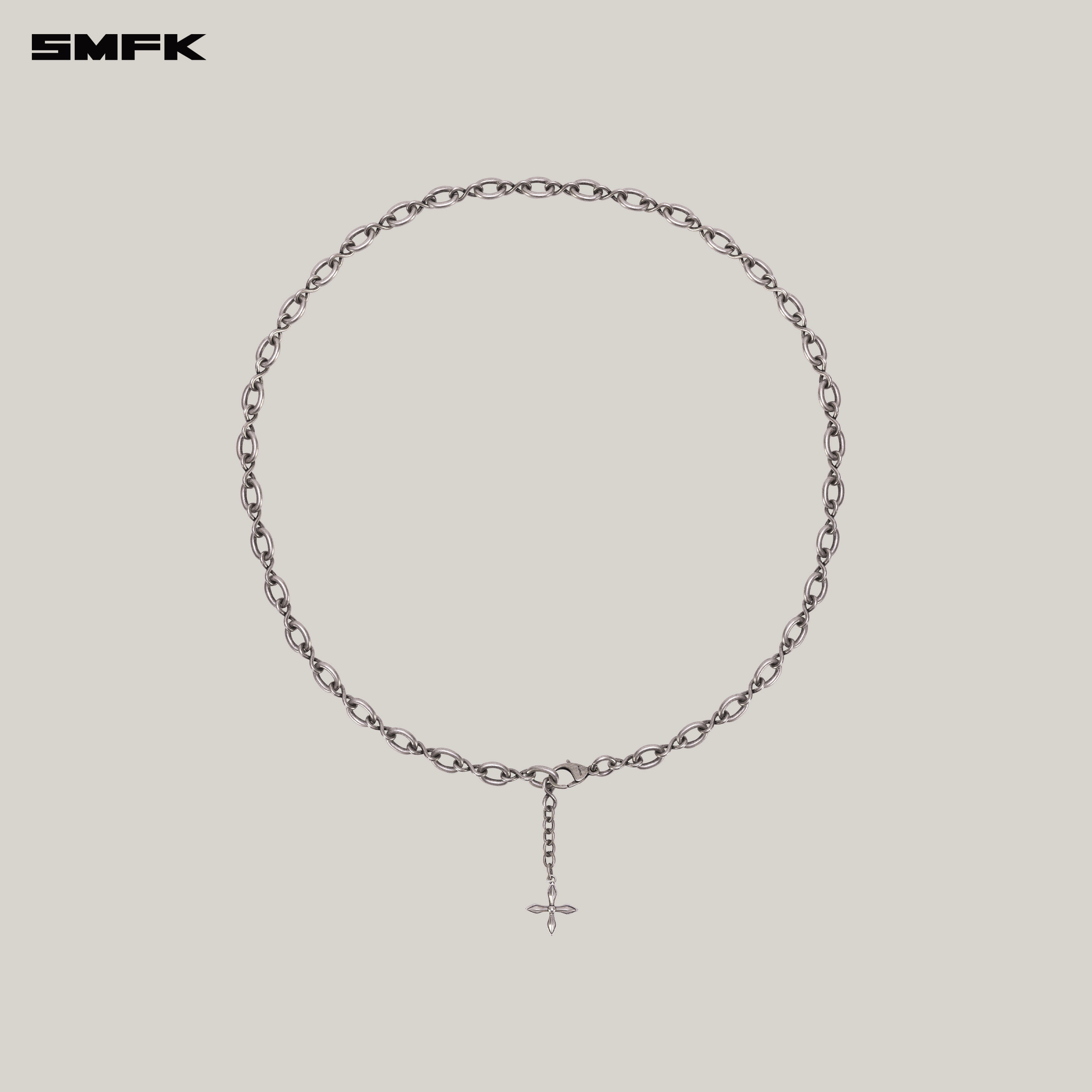 SMFK无限循环双子链金属腰链 AC023SL 简约时尚坠链