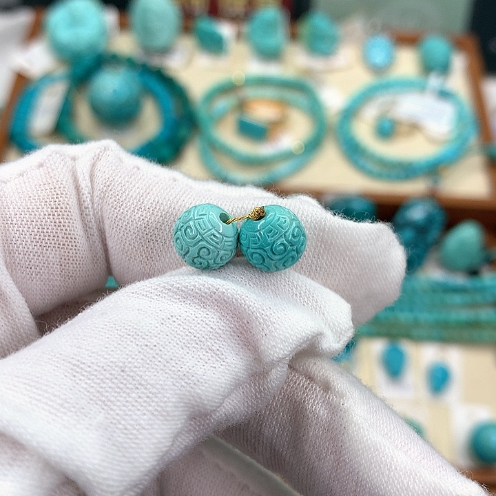 绿松石挂件未镶嵌