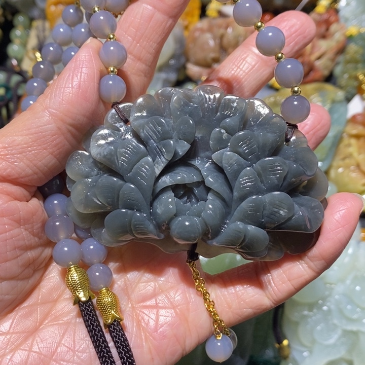 岫玉岫玉吊坠未镶嵌