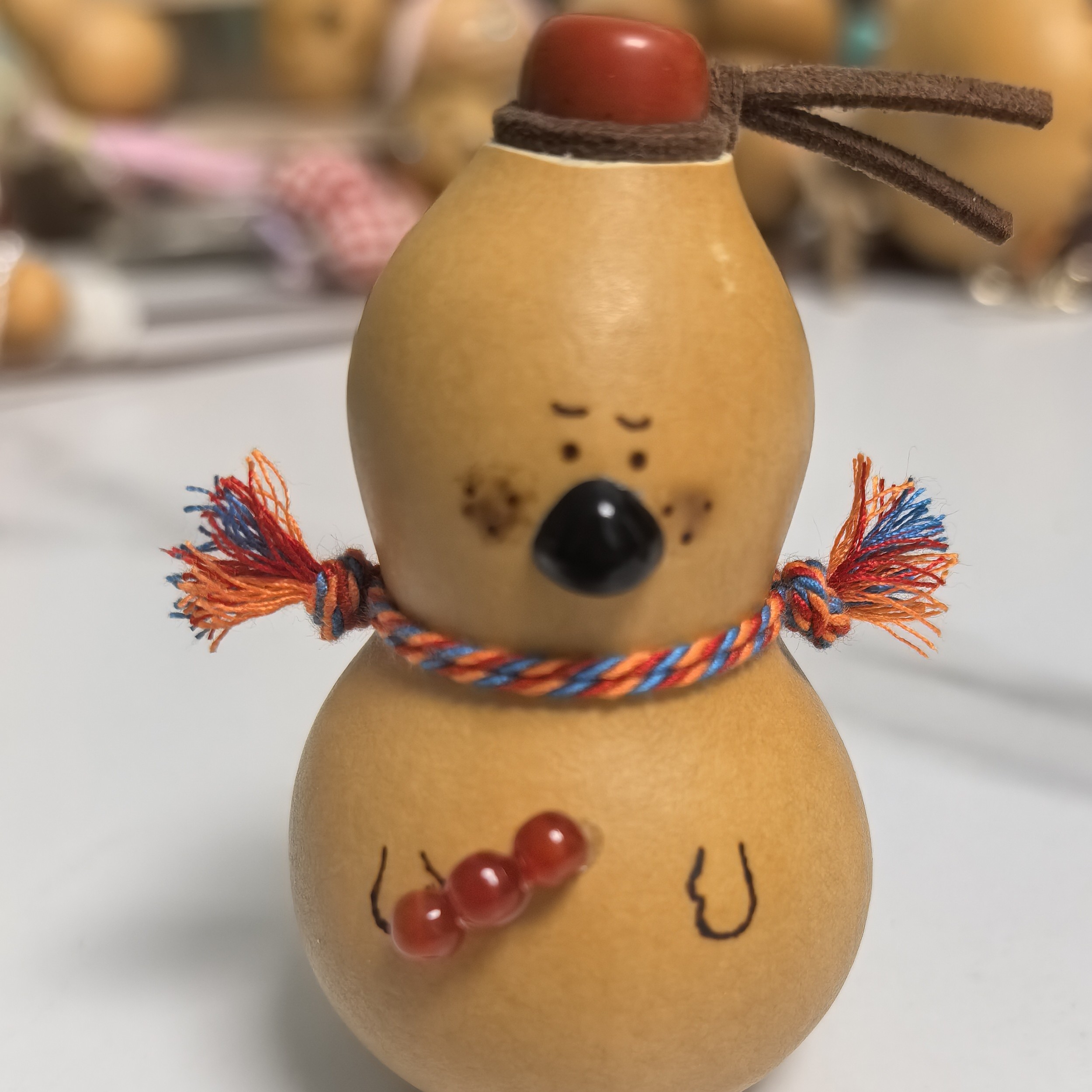 新品可定制烙字小葫芦，车挂包挂钥匙挂