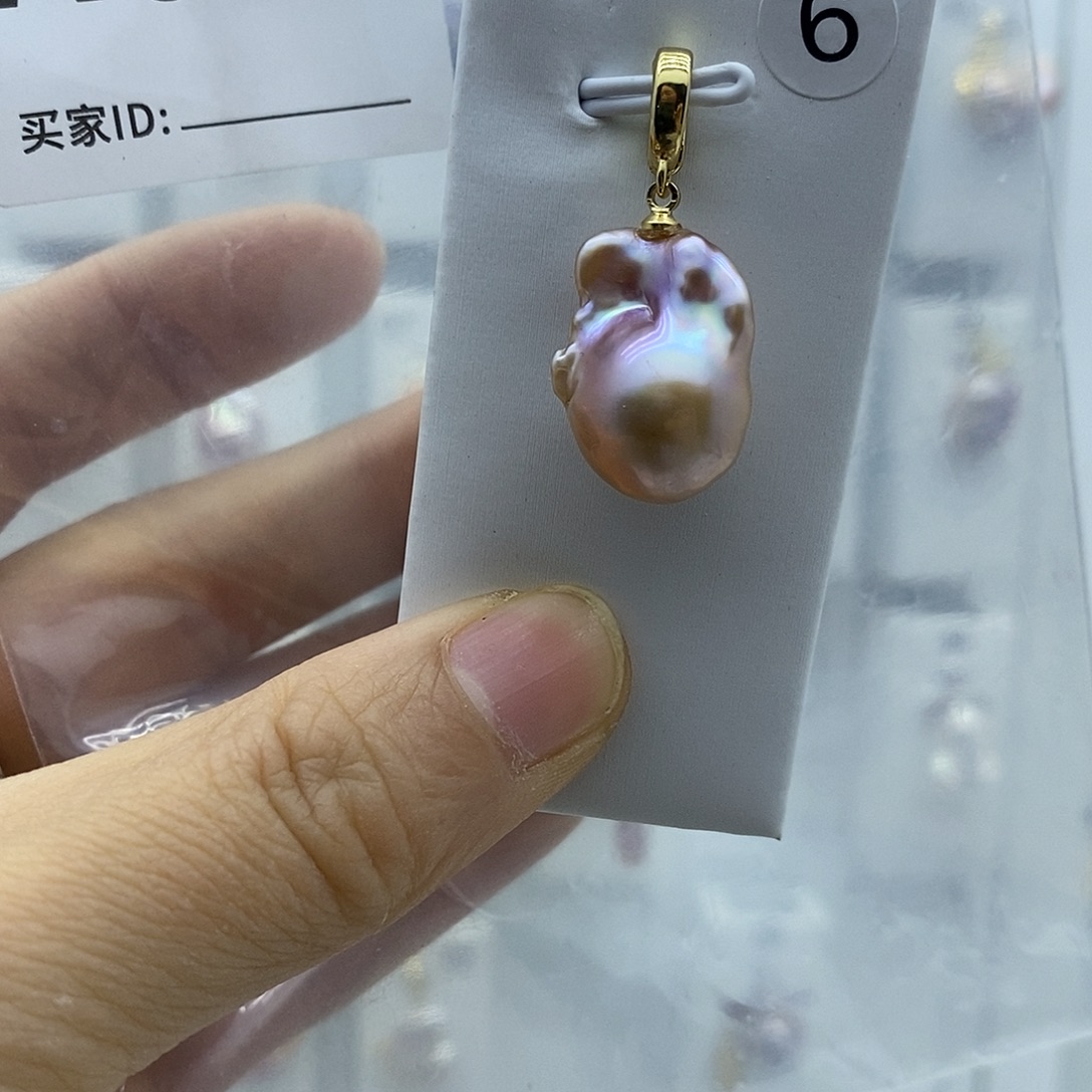 钛钢颈饰淡水珍珠