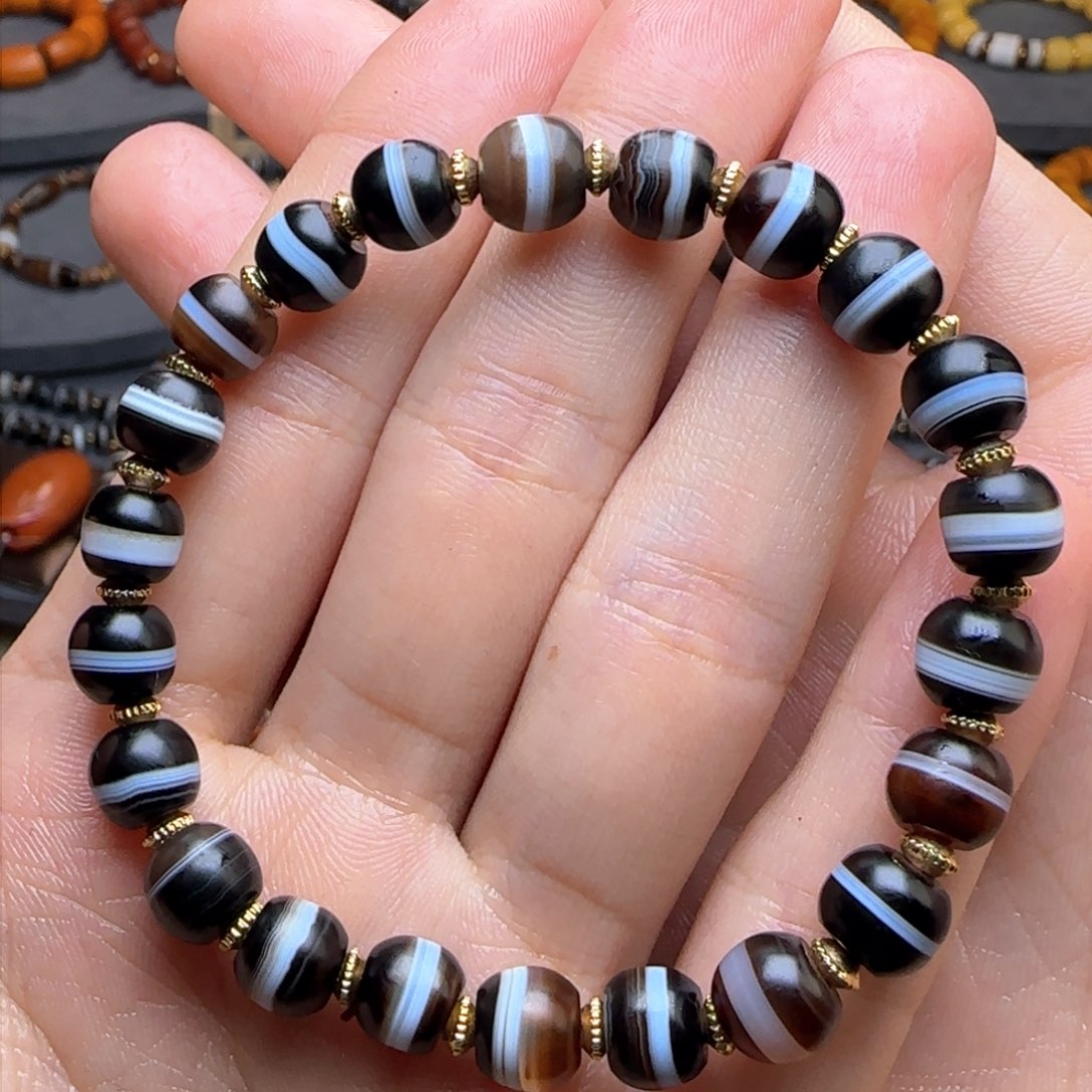 玛瑙/玉髓手链未镶嵌