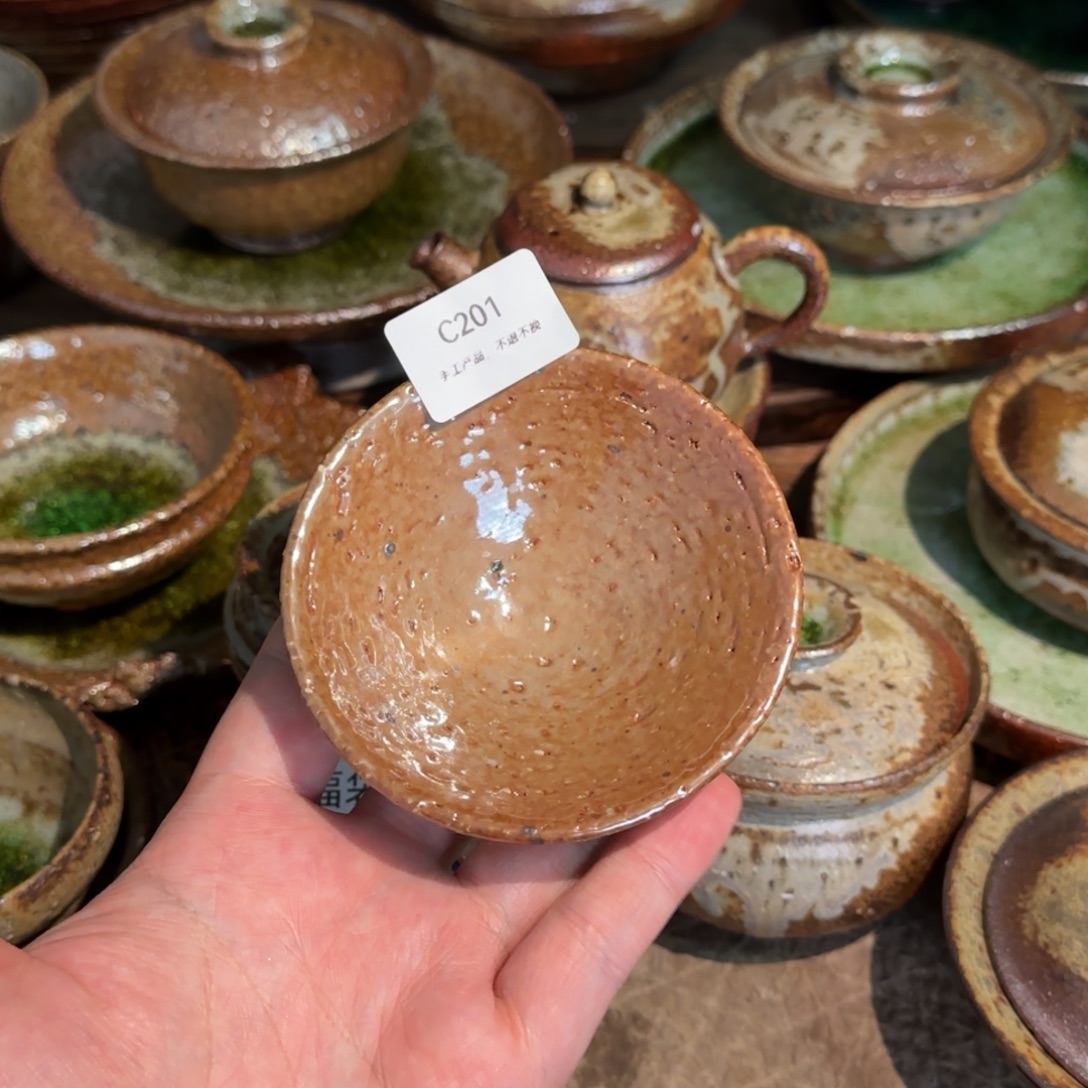 C201破碎感泥料非柴烧跑单禁拍