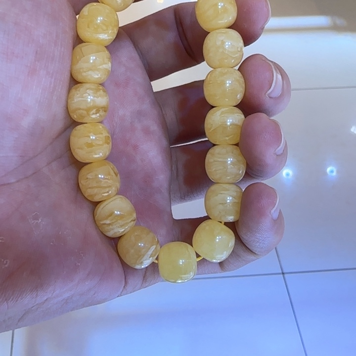手链琥珀未镶嵌蜜蜡
