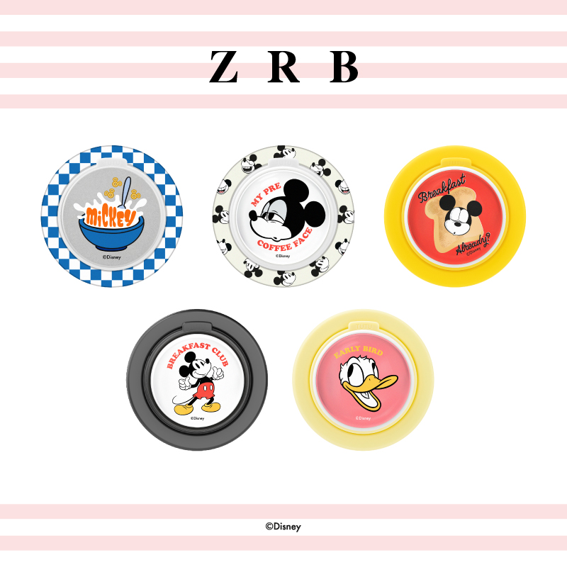 zrbDisney早安米奇系列手机磁吸桌面可伸缩可拆卸新款支架