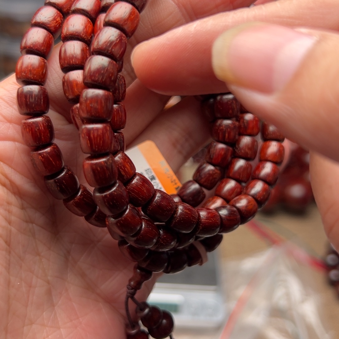 手串/手链檀香紫檀（小叶紫檀）78直切原汁原味拆房老泥料特价款