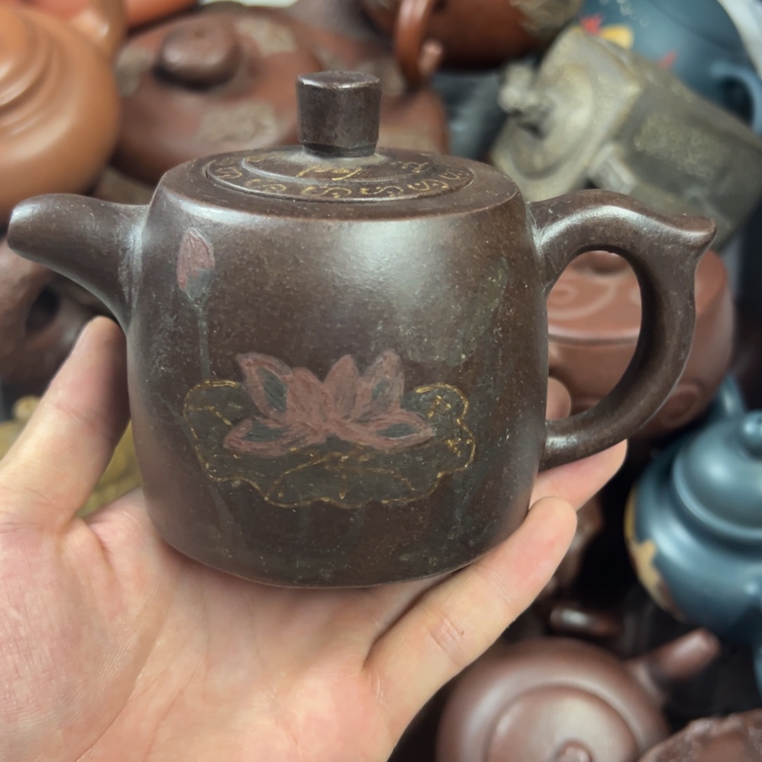 茶壶紫砂宜兴原矿紫砂壶280毫升容量