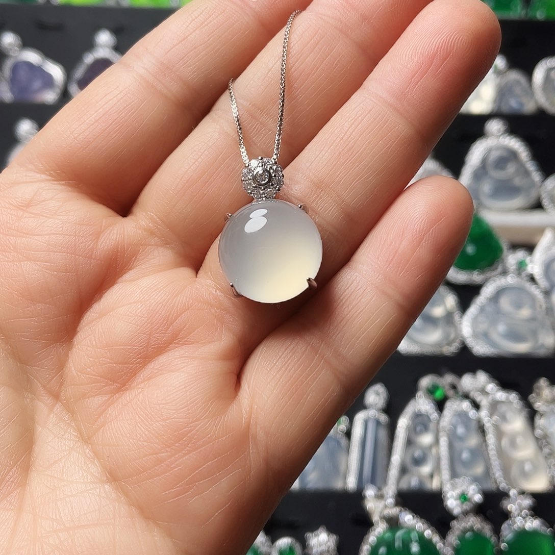 玛瑙/玉髓颈饰合金