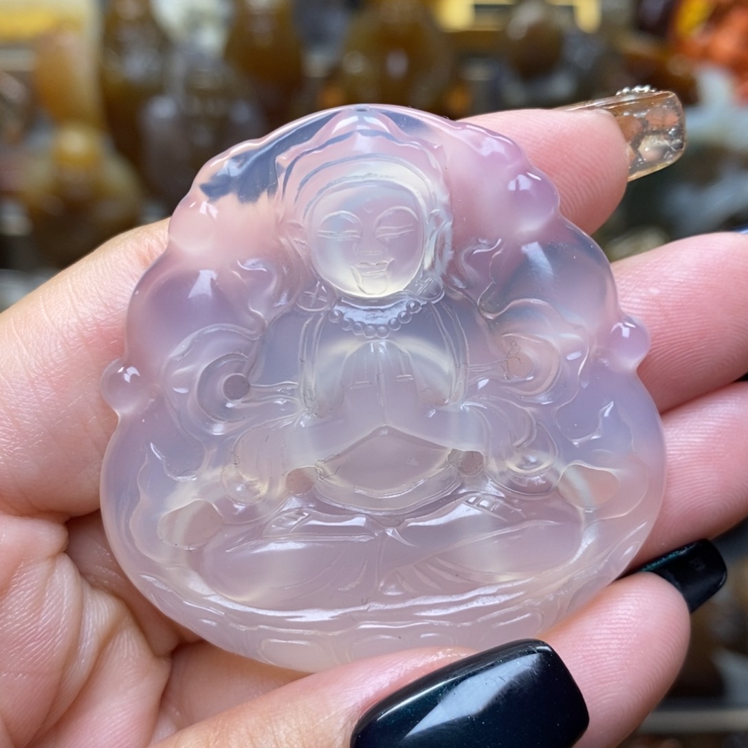 玛瑙/玉髓挂件未镶嵌