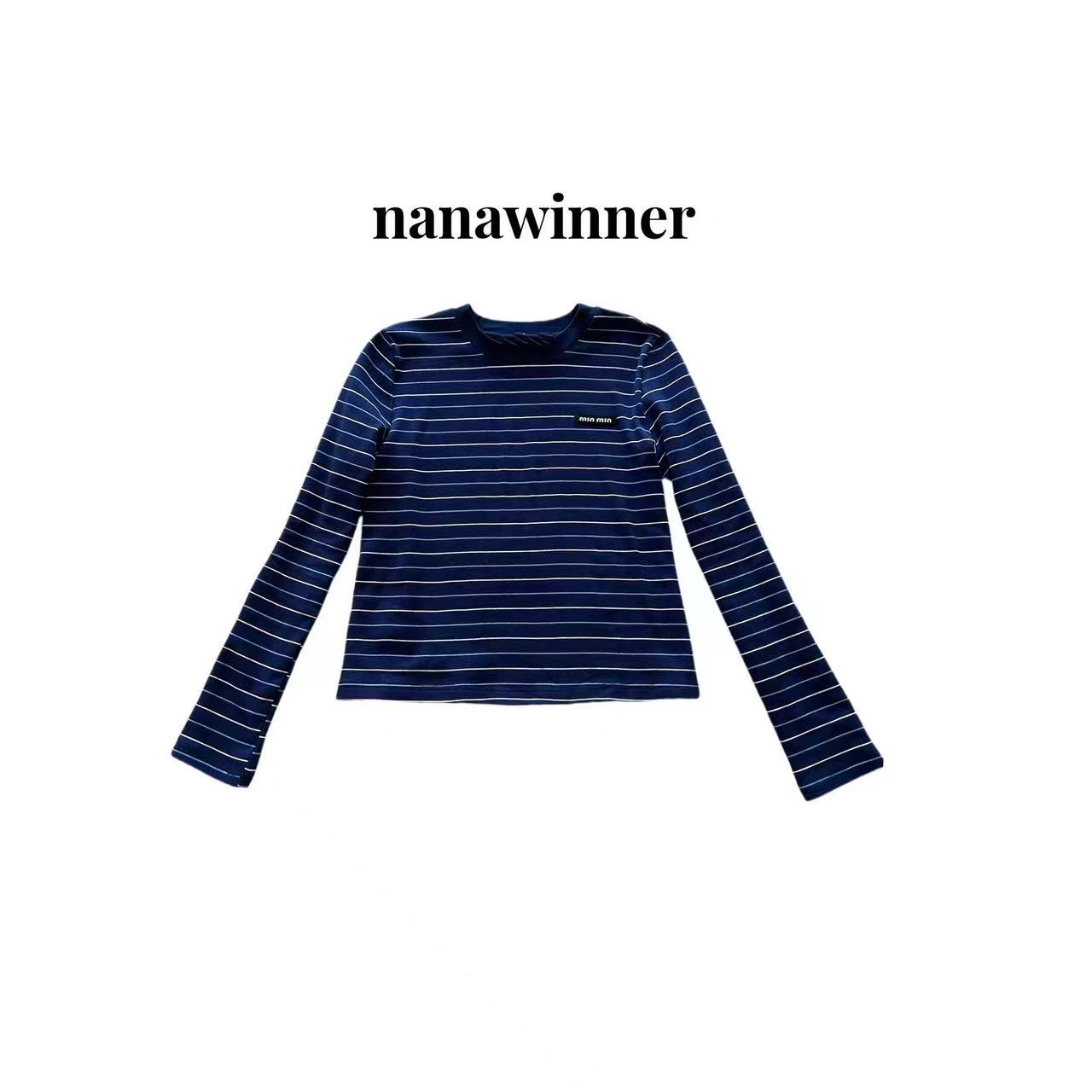 nanawinner【海魂】经典复古极简百搭休闲条纹T恤