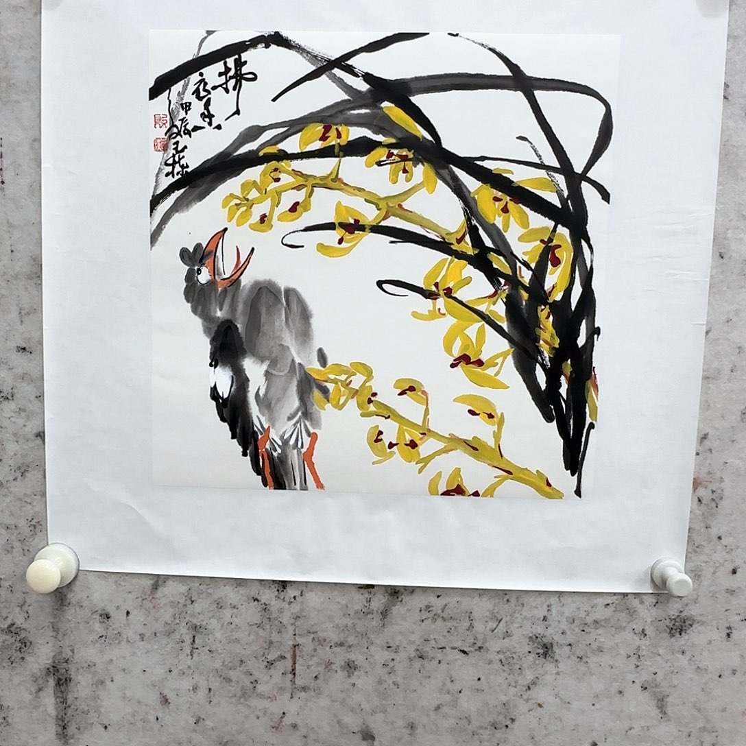 国画殷国栋老师作品欣赏