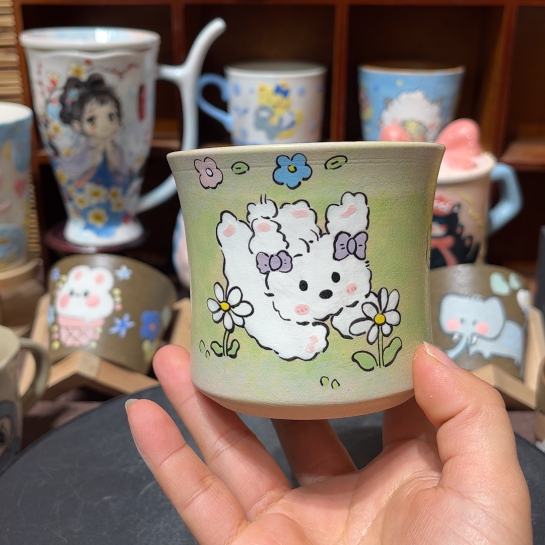 陶杯子景德镇陶瓷马克杯