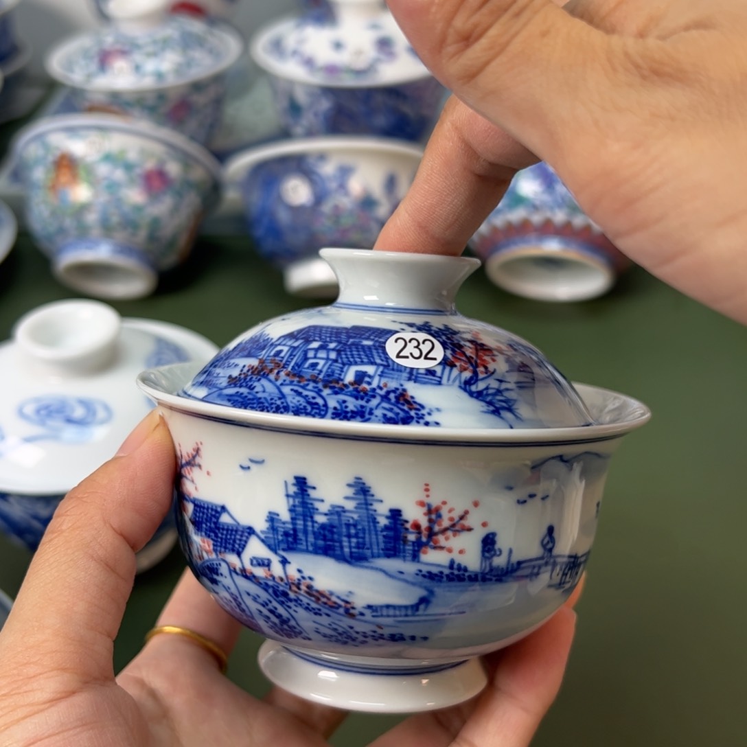 木木景德镇纯手工纯手绘茶具202