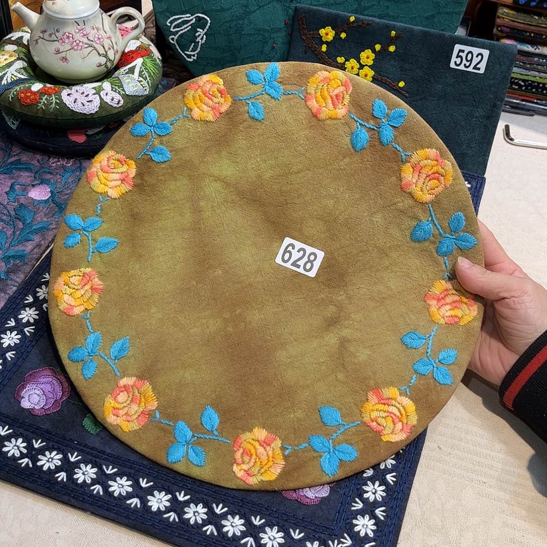 刺子绣规格29茶席