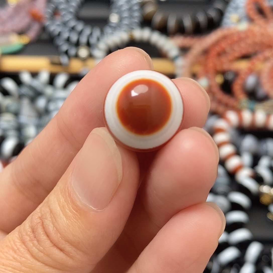 玛瑙/玉髓玛瑙单珠未镶嵌