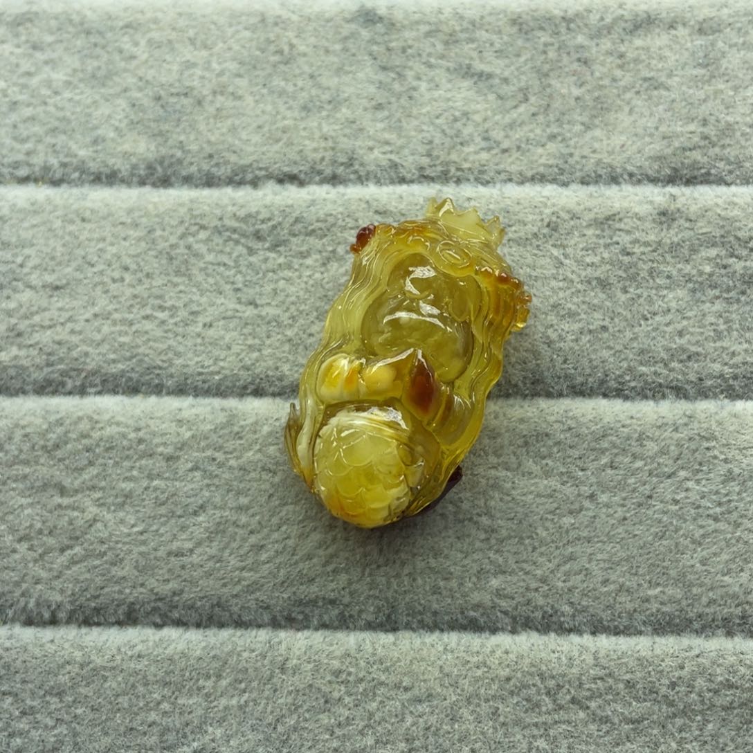 琥珀未镶嵌裸石天然琥珀蜜蜡