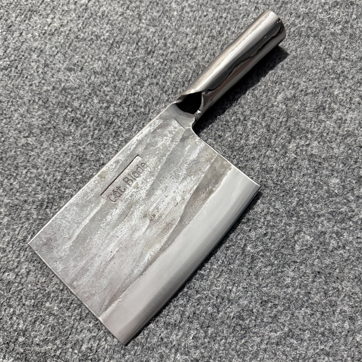 弹簧钢锻打家用商用斩骨刀2.3斤左右重