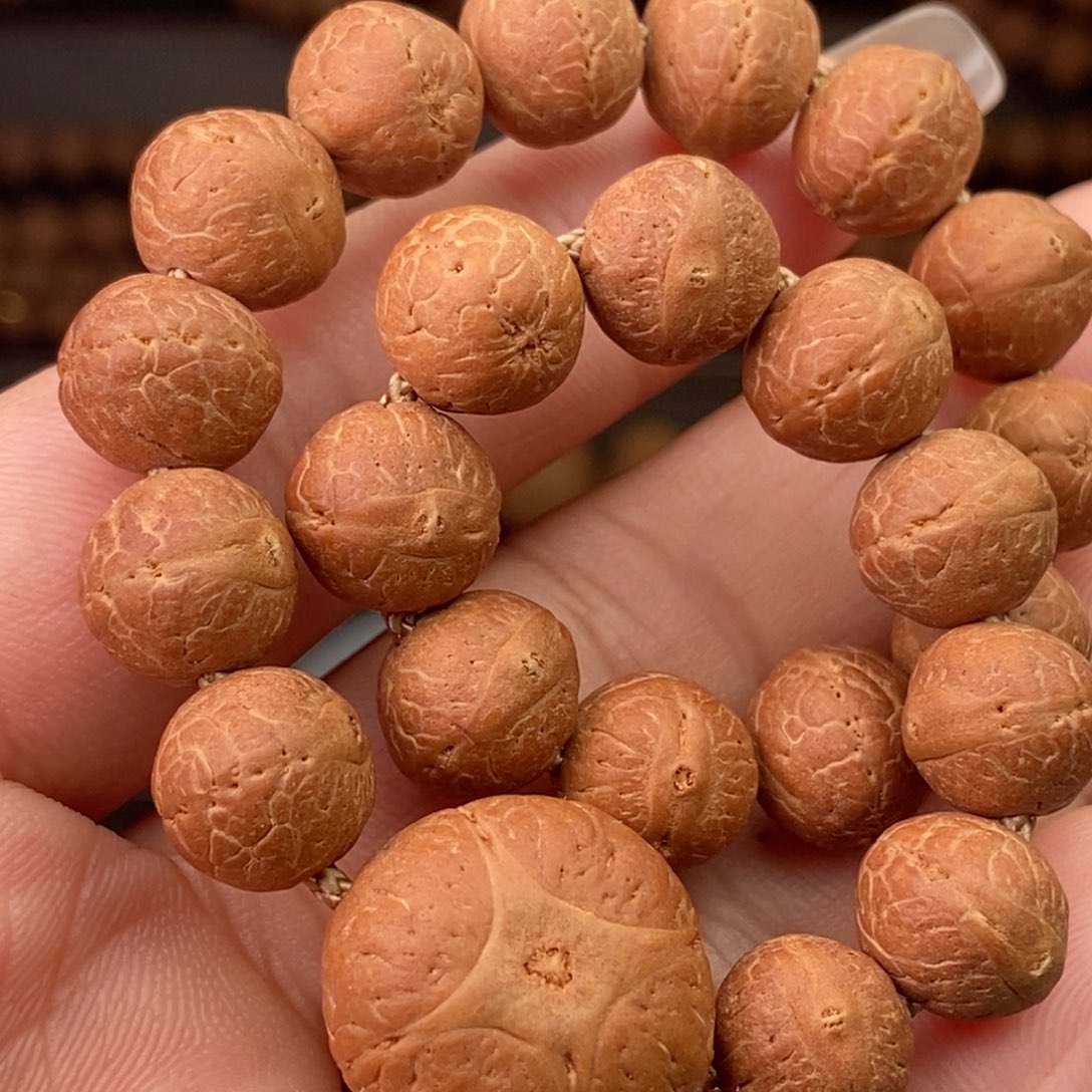 凤眼菩提手串尼泊尔凤眼实心10单圈无色差同树顶级