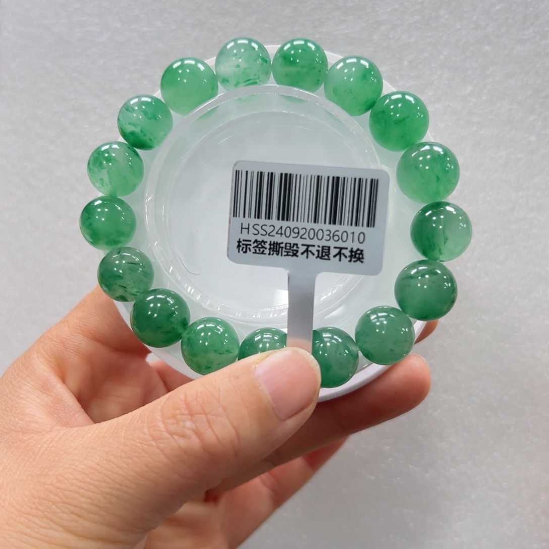 石英质玉手链未镶嵌唐唐12.6