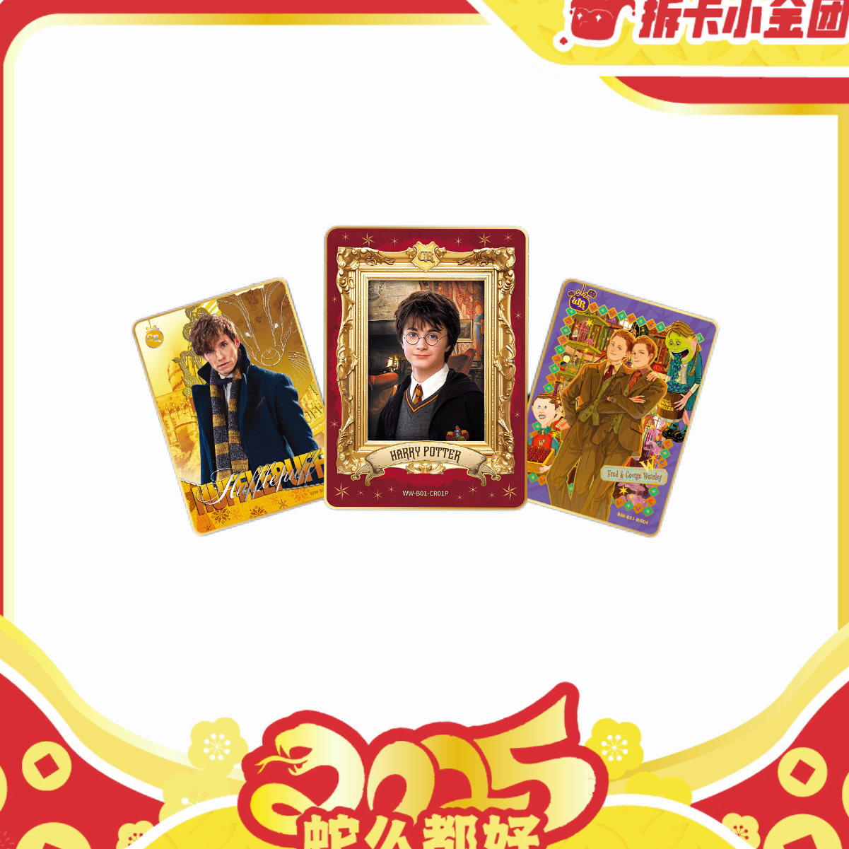 哈利波特-巫师典藏卡-启程版-第一弹  收藏卡（拆盒）