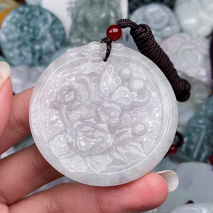 颈饰未镶嵌翡翠翡翠