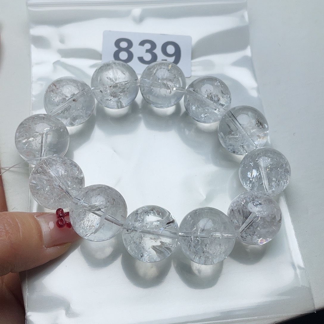 水晶手串839。未镶嵌R***汝