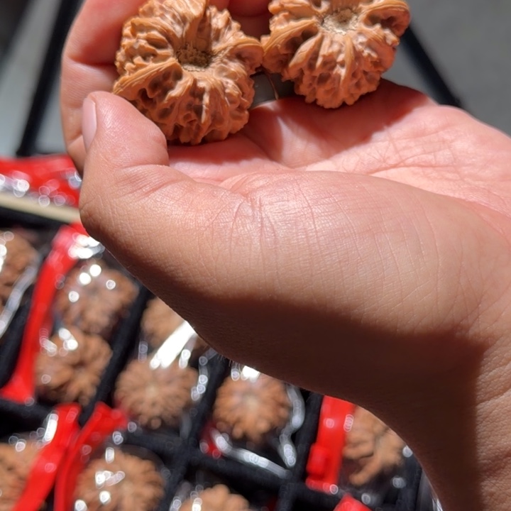 文玩核桃把件501号37-39精修龙门涧