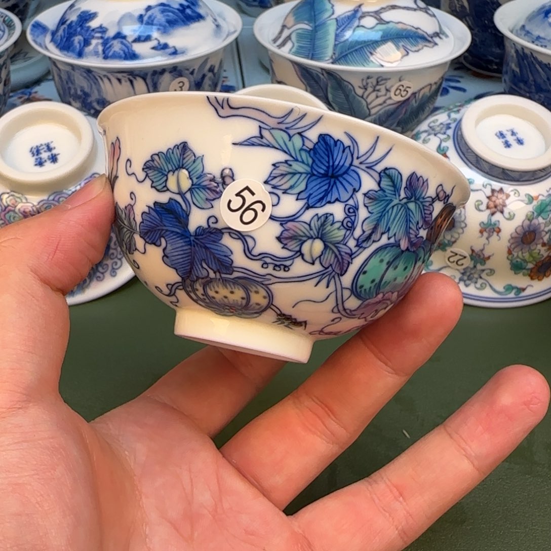 彦祖纯手工手绘茶具56