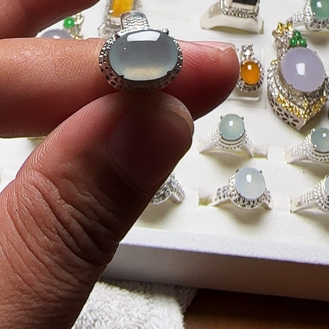 定制翡翠未镶嵌天然缅甸2号