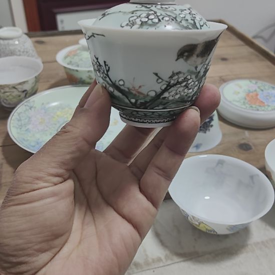 戴玉衡手绘陶瓷艺术杯子