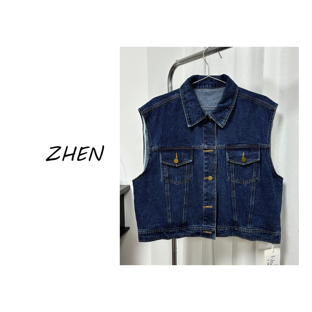 【ZHEN】K1087 2025新款外套职场风小众设计师款马甲