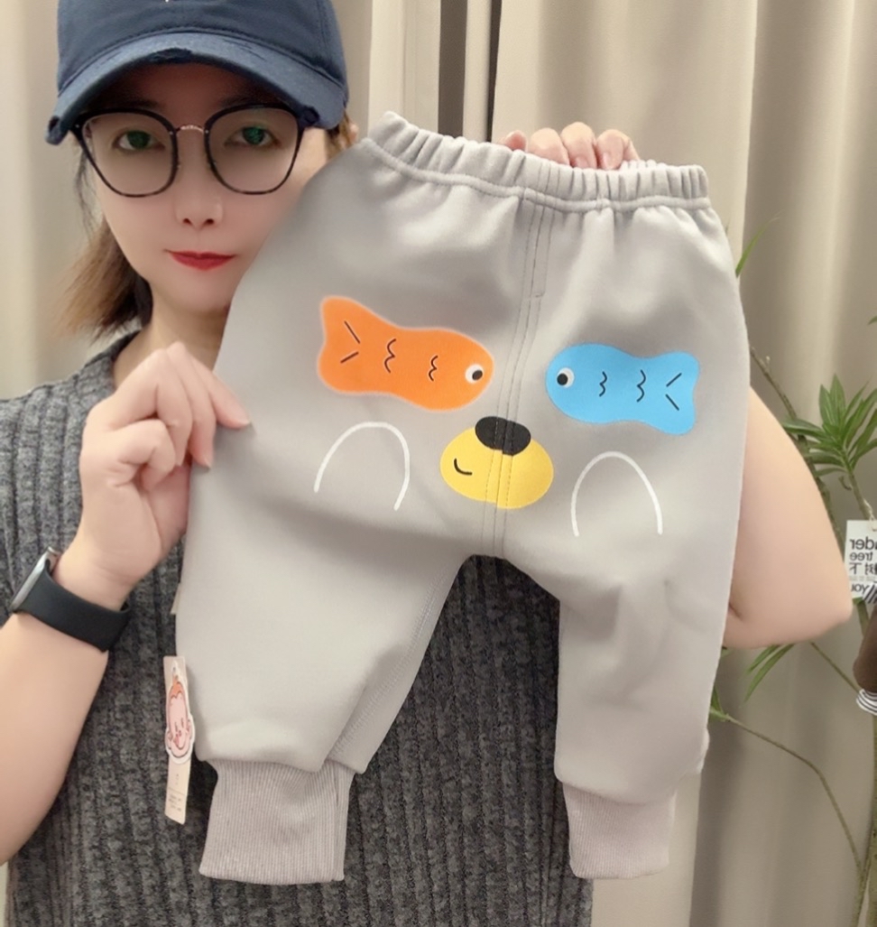 【断码清仓】加绒保暖裤子屁屁裤儿童外穿裤子