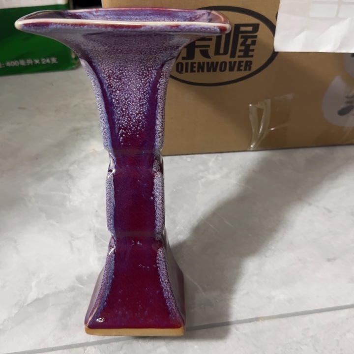 摆件陶郑家钧窑摆件