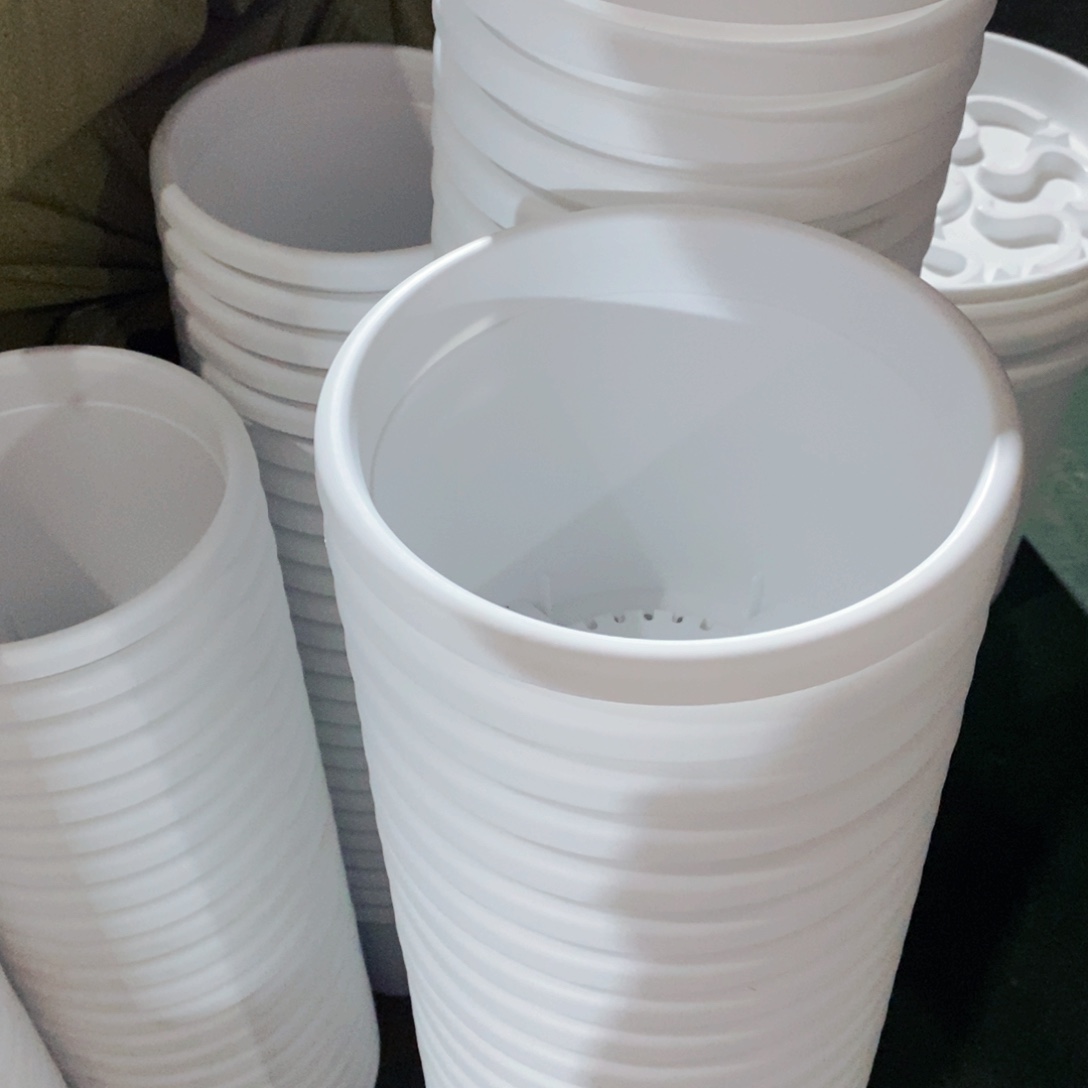 树脂四季3号纯白色10个带拖