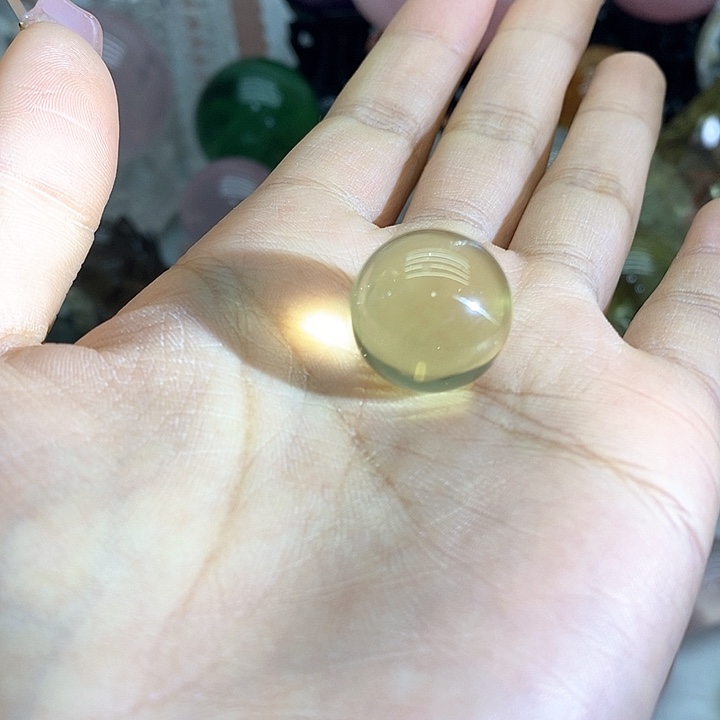 水晶摆件未镶嵌粒*橙摆件