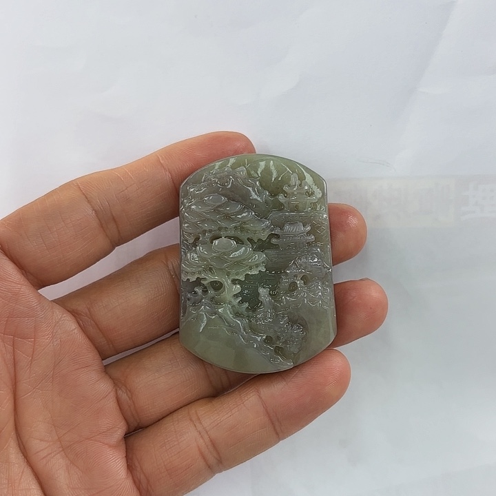 吊坠(不含链)未镶嵌和田玉童*