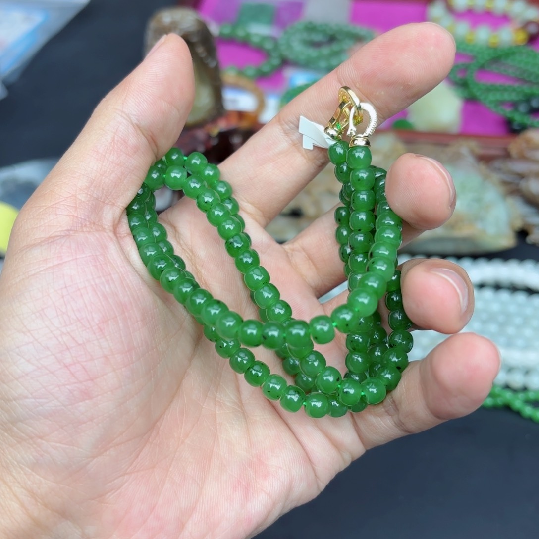 和田玉手链未镶嵌