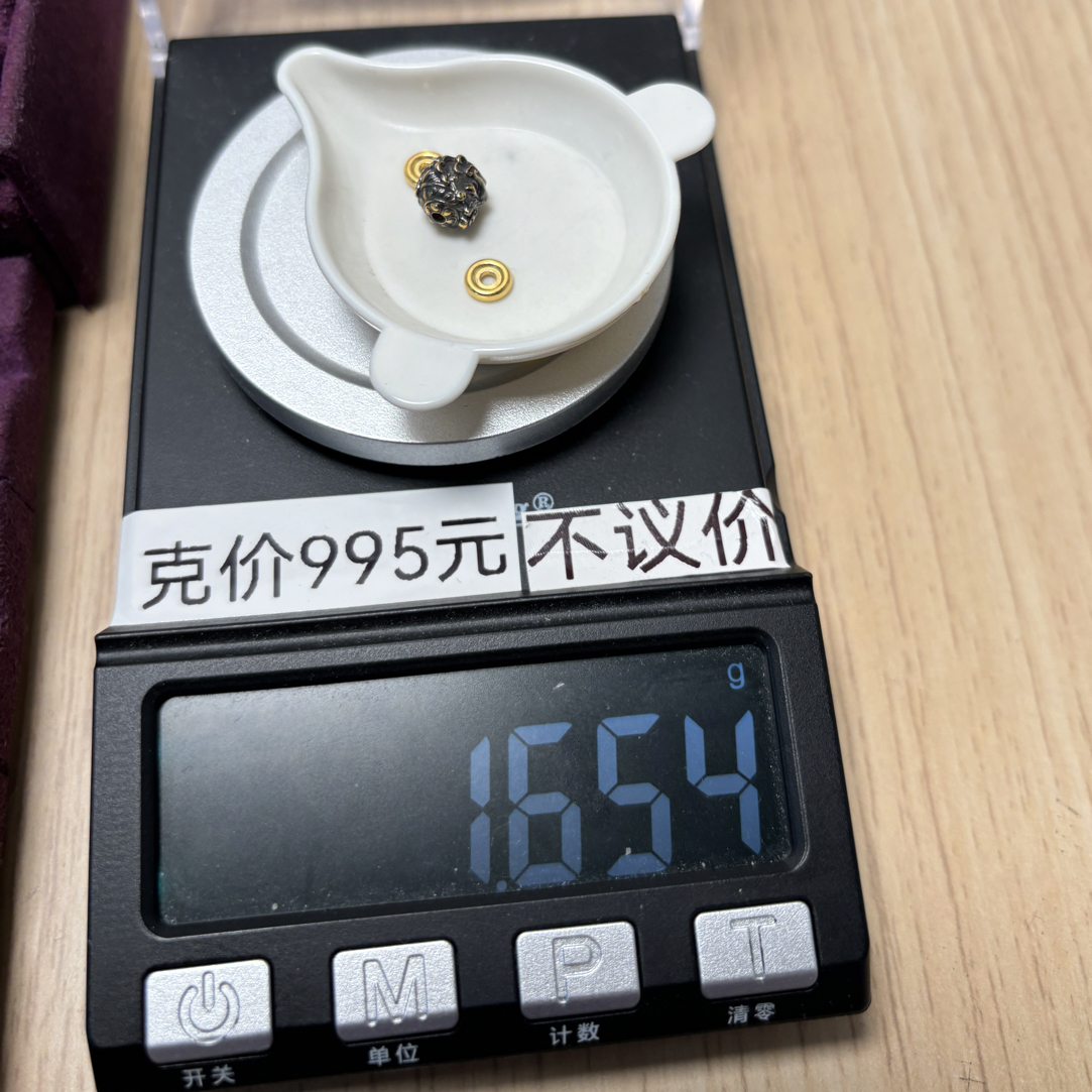 足金999 7大鹏鸟5车轮1.654g亦