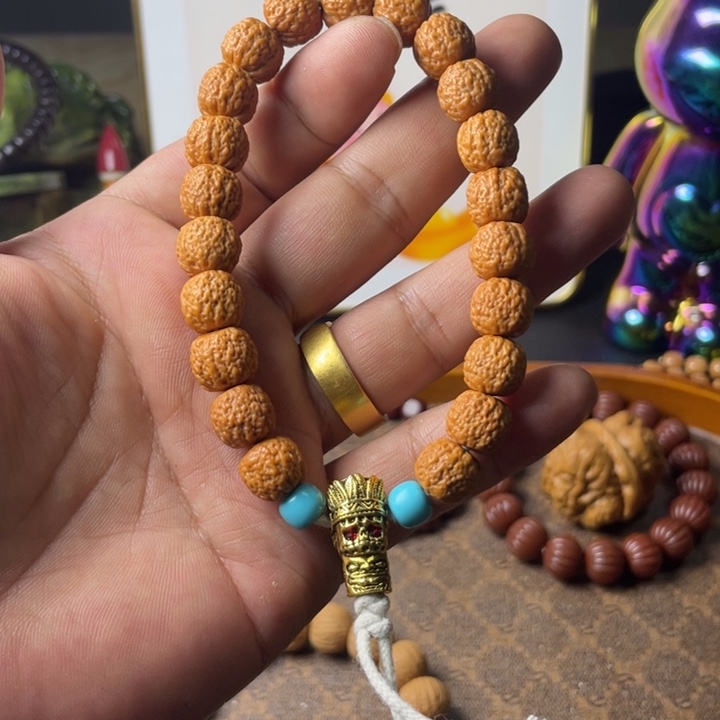 猴头核桃手串全品荔枝纹手持