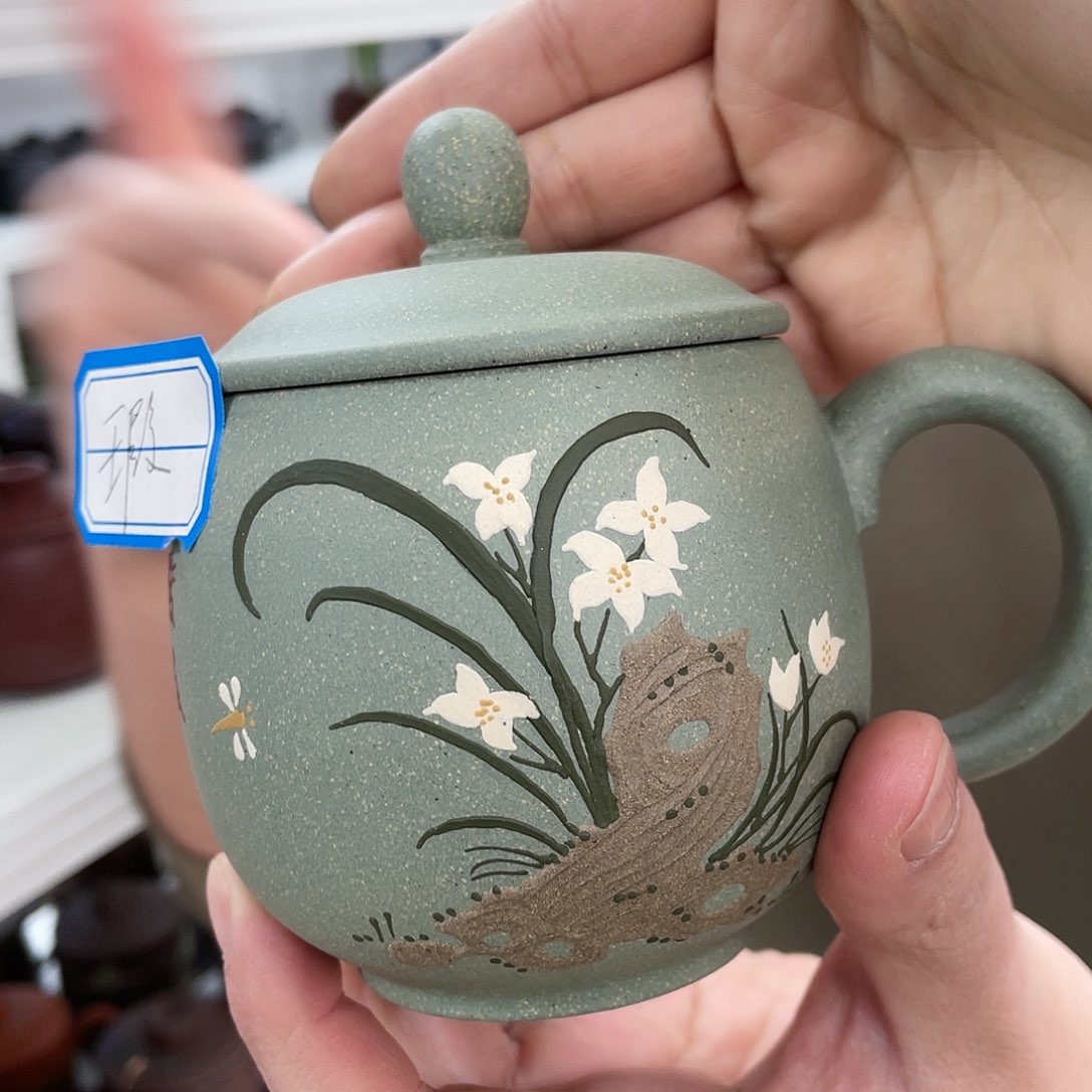 紫砂茶杯原矿紫砂