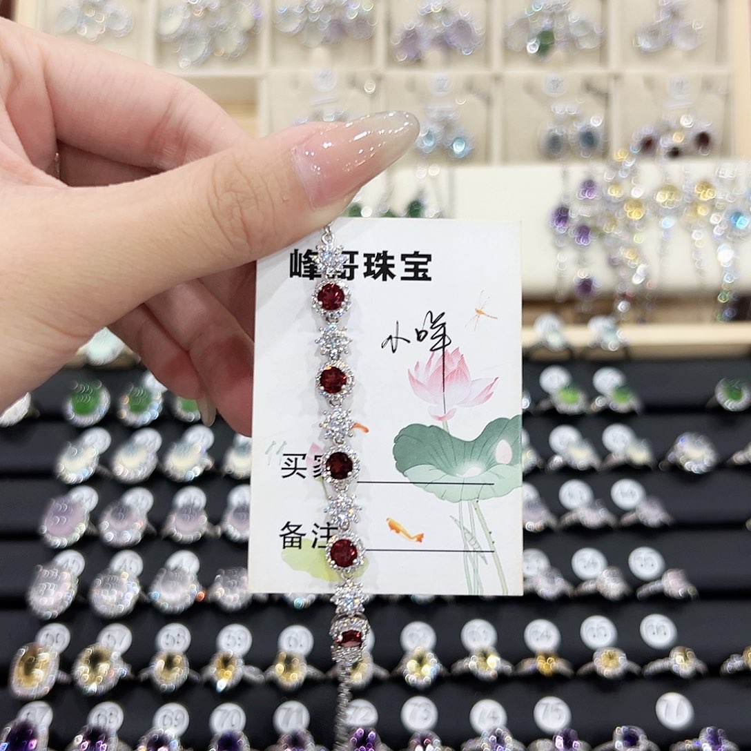 小****银S925镶嵌岫玉戒指