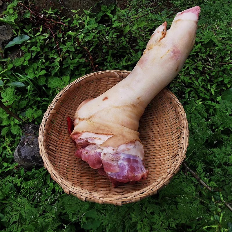 （顺丰冷链）黑土猪新鲜现杀   猪前腿整只