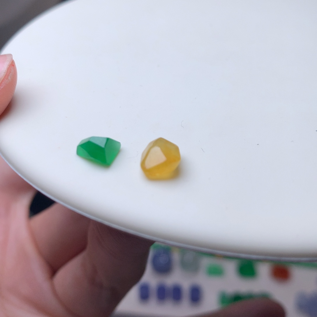 翡翠散珠天然翡翠