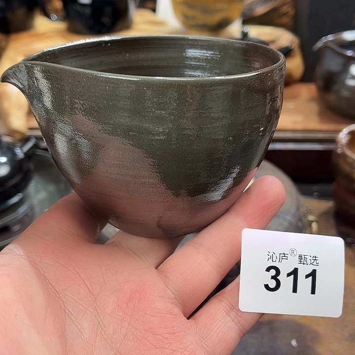 沁庐柴窑古法柴烧全手工茶具