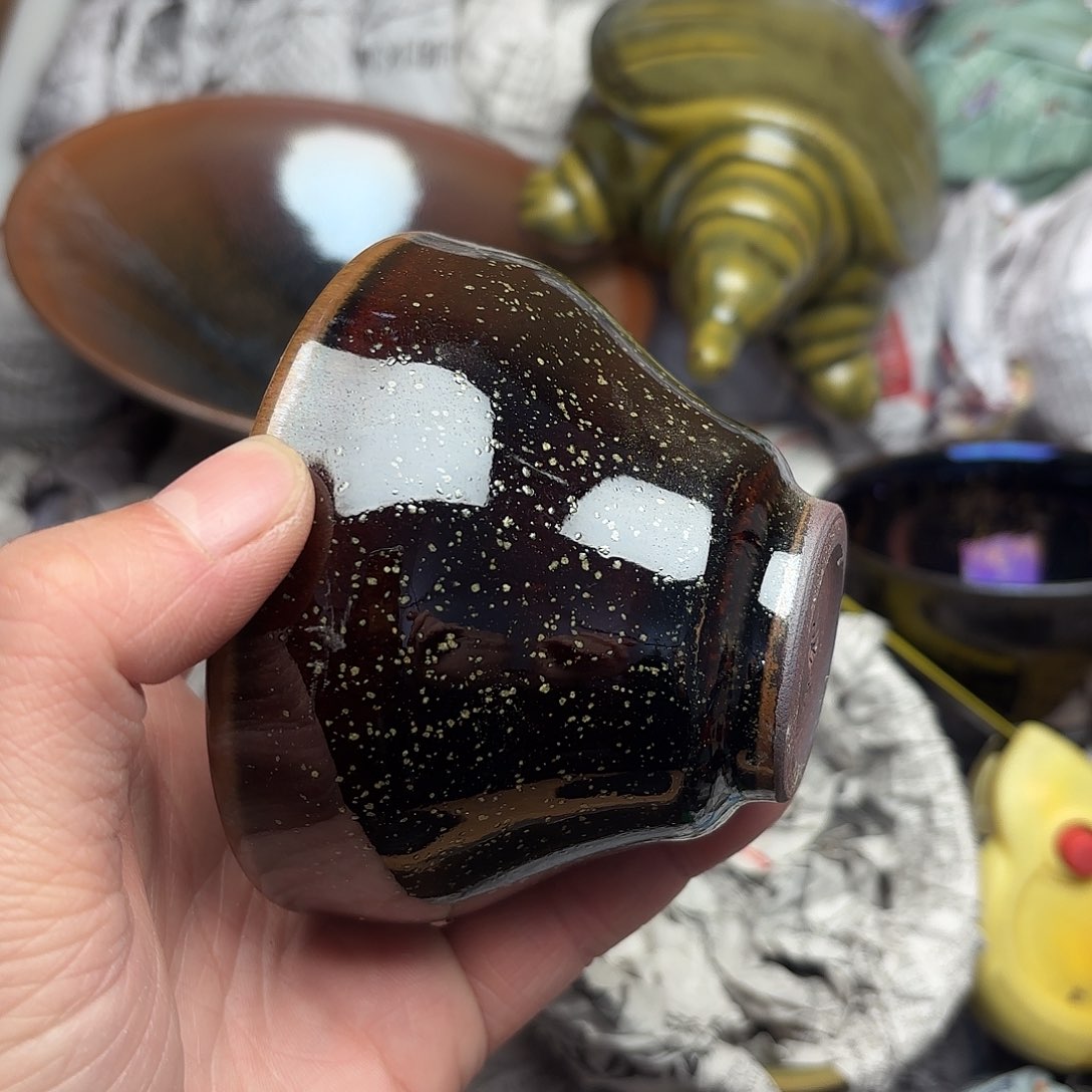 茶盏微瑕建盏主人杯一只